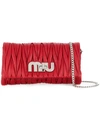 Miu Miu My Miu Shoulder Bag - Red