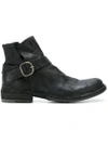 Officine Creative Legrand Buckle Boots - Black