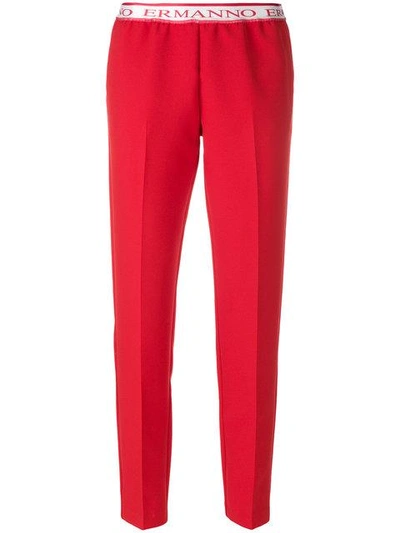 Ermanno Ermanno Tapered Cropped Trousers