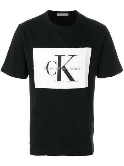 Calvin Klein Jeans Est.1978 Calvin Klein Jeans Tikimo T-shirt - Black In Black