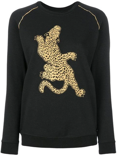Zoe Karssen Leopard Print Sweatshirt