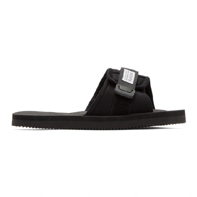 Suicoke Black Padri Sandals