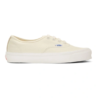 Vans Og Authentic Lx In Classic Whi