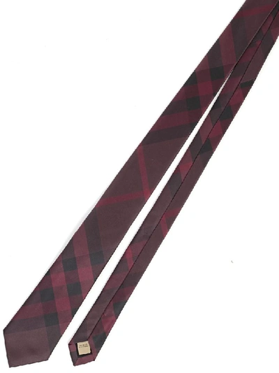 Burberry Tie In 6097b Deep Claret