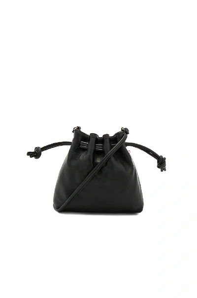 Clare V Petit Henri Maison Bag In Black Nappa