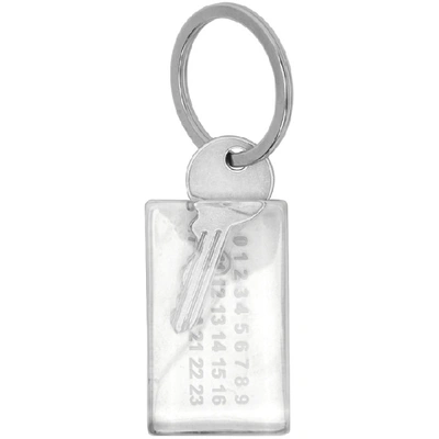 Maison Margiela正規品/関税送料込み Logo stamp keyring Amazon.co.jp: [エムエム 6 メゾンマルジェラ] キーリング LABEL