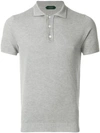 Zanone Classic Polo Shirt - Grey
