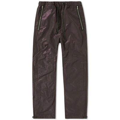Stone Island Shadow Project Tonic Cotton Track Pant In Green