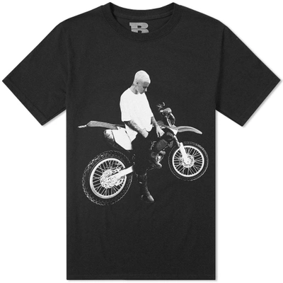 Justin Bieber Motorcycle Tee In Black