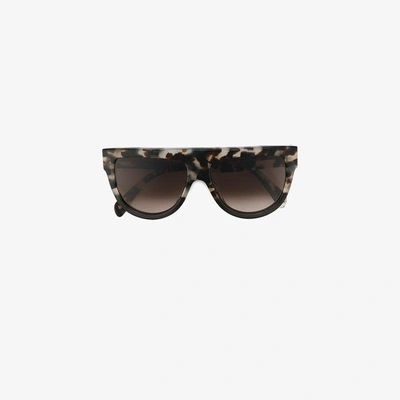 Celine Cat Eye Frame Sunglasses In Grey