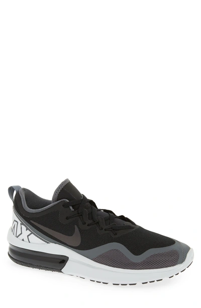 Nike Air Max Fury Running Shoe In Black/ Multi-color-dark Grey