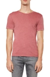 J Brand Men's Heathered Grandpa T-shirt In Distressed