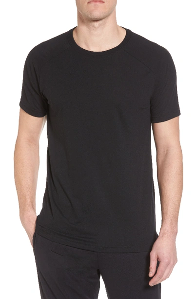Alo Yoga The Triumph Crewneck T-shirt In Black