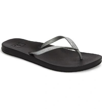 Reef Cushion Bounce Stargazer Flip Flop In Silver