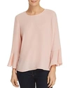 Vince Camuto Cascade Bell-sleeve Top - 100% Exclusive In Wild Rose