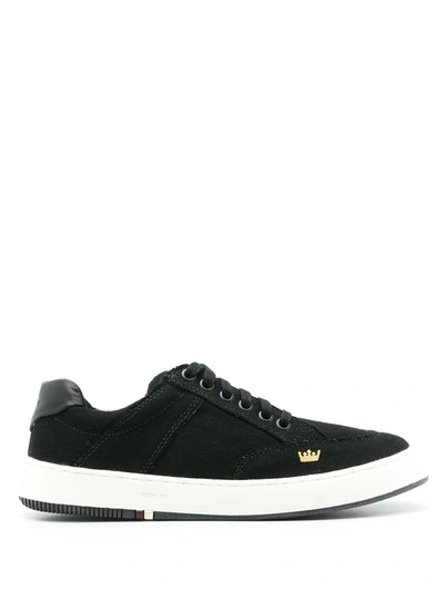 Osklen Logo-print Lace-up Trainers In Black