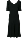 Ermanno Scervino Crepe Dress - Black