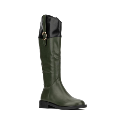 Torgeis Women's Desiree Tall Boot In Green