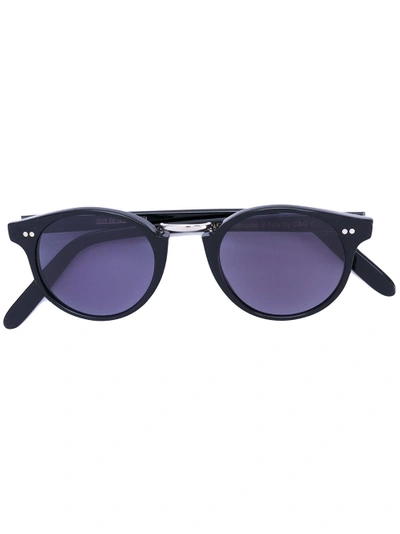 Cutler And Gross Round Lens Sunglasses In Black