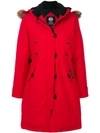 Canada Goose Long Padded Coat - Red
