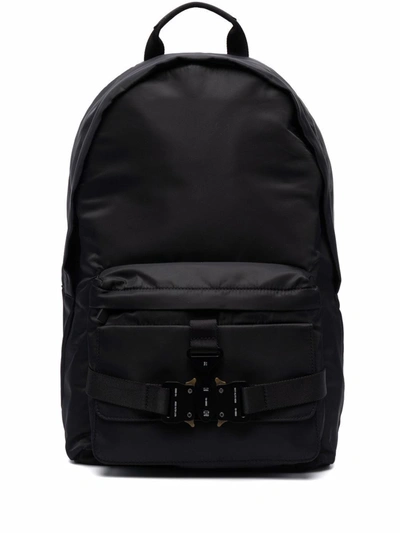 Alyx Logo Buckle Backpack In Nero
