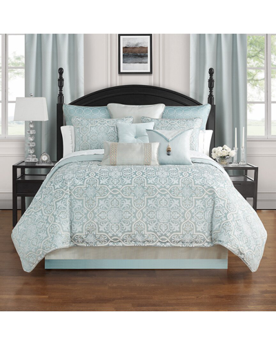 Waterford Arezzo 6pc Comforter Set In Blue