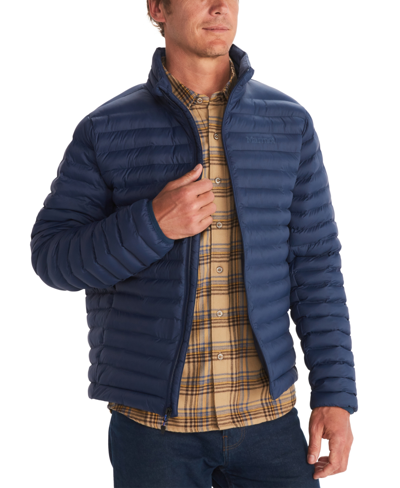 Marmot Mens Echo Featherless Jacket In Arctic Navy