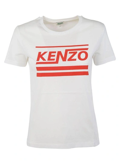 Kenzo Printed T-shirt In White