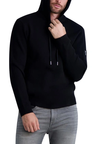 Karl Lagerfeld Pullover Hoodie In Black