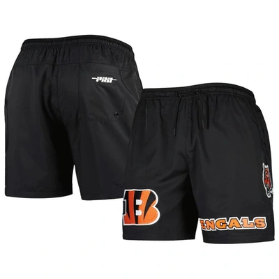 Pro Standard Black Cincinnati Bengals Woven Shorts
