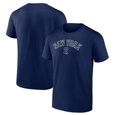 Fanatics Branded Derek Jeter Navy New York Yankees Player Name & Number T-shirt