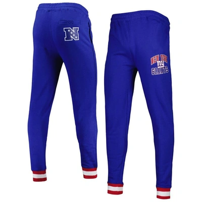 Starter Royal New York Giants Blitz Fleece Jogger Pants