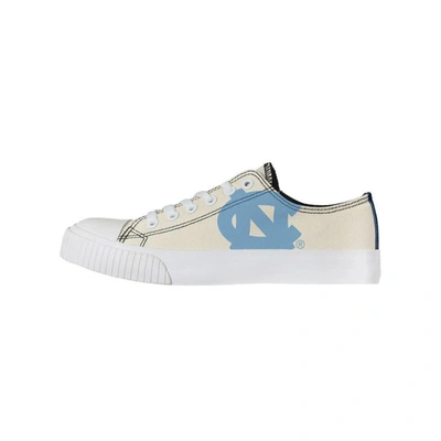 Foco Cream North Carolina Tar Heels Low Top Canvas Shoes