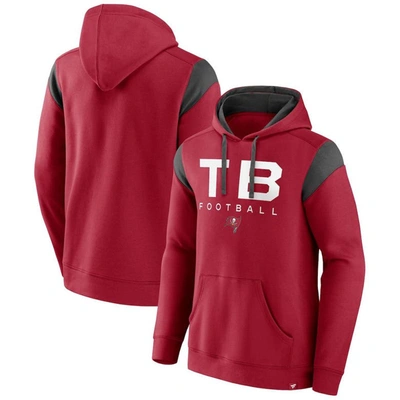 Fanatics Branded Red Tampa Bay Buccaneers Call The Shot Pullover Hoodie