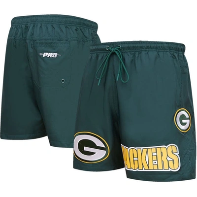 Pro Standard Green Green Bay Packers Woven Shorts