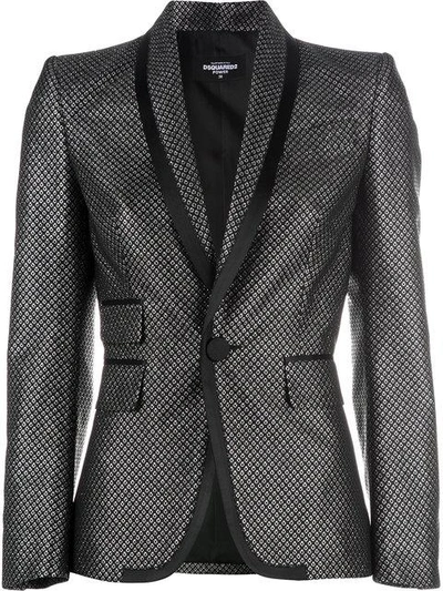 Dsquared2 Tailored Fitted Blazer - Black