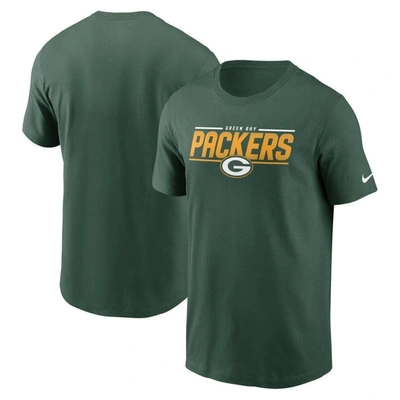 Nike Green Green Bay Packers Muscle T-shirt