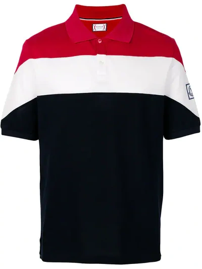Moncler Striped Polo Shirt - Multicolour