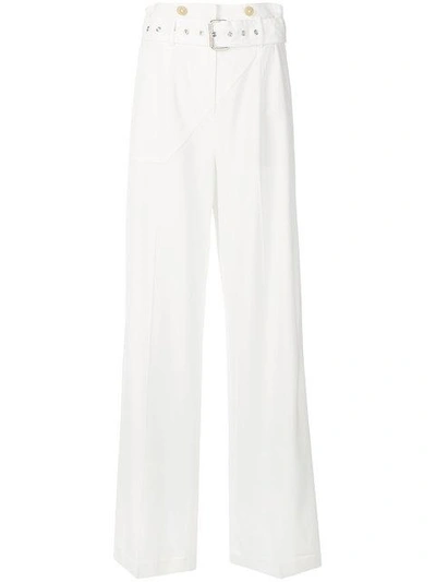 3.1 Phillip Lim / フィリップ リム Utility Belted Trousers In Neutrals