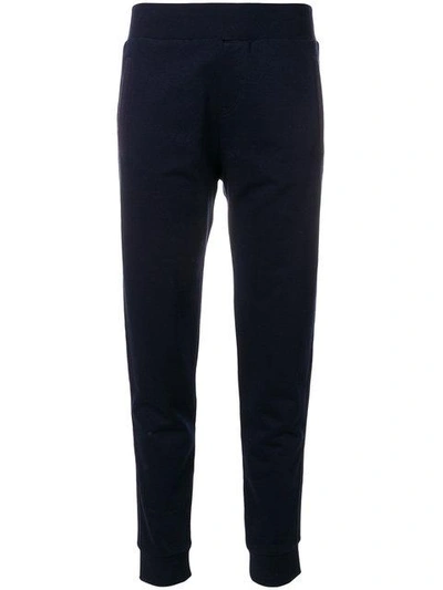Moncler Slim Fit Track Pants In Blue