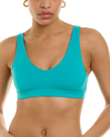 Splits59 Airweight Scoop Back Bra In Blue