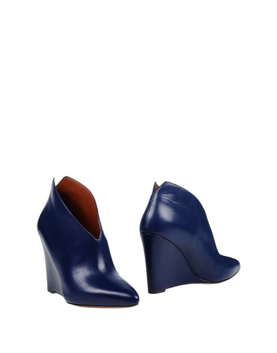 Marc By Marc Jacobs Ankle Boot In Blue
