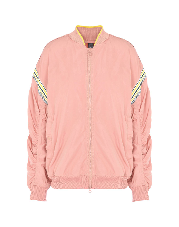 pink adidas bomber