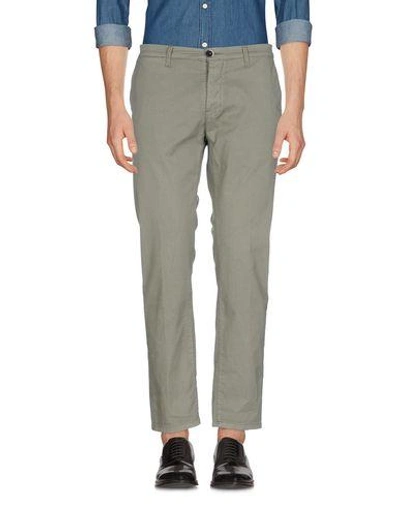 Addiction Casual Pants In Military Green
