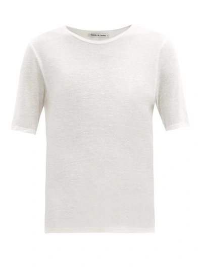 Frances De Lourdes Grace Oversized Organic Cotton-jersey T-shirt In White