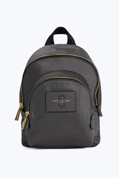 Marc Jacobs Mini Double Pack Nylon Backpack - Grey In Shadow