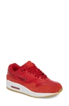 Nike Women's Air Max 1 Premium Sneakers In Gym Red/ Gym Red