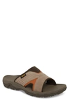 Teva Katavi 2 Slide Sandal In Walnut Suede