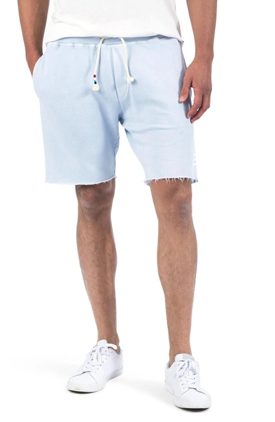 Sol Angeles Essential Knit Shorts In Mist