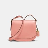 Coach Saddle 23 - Women's In Peony/brass